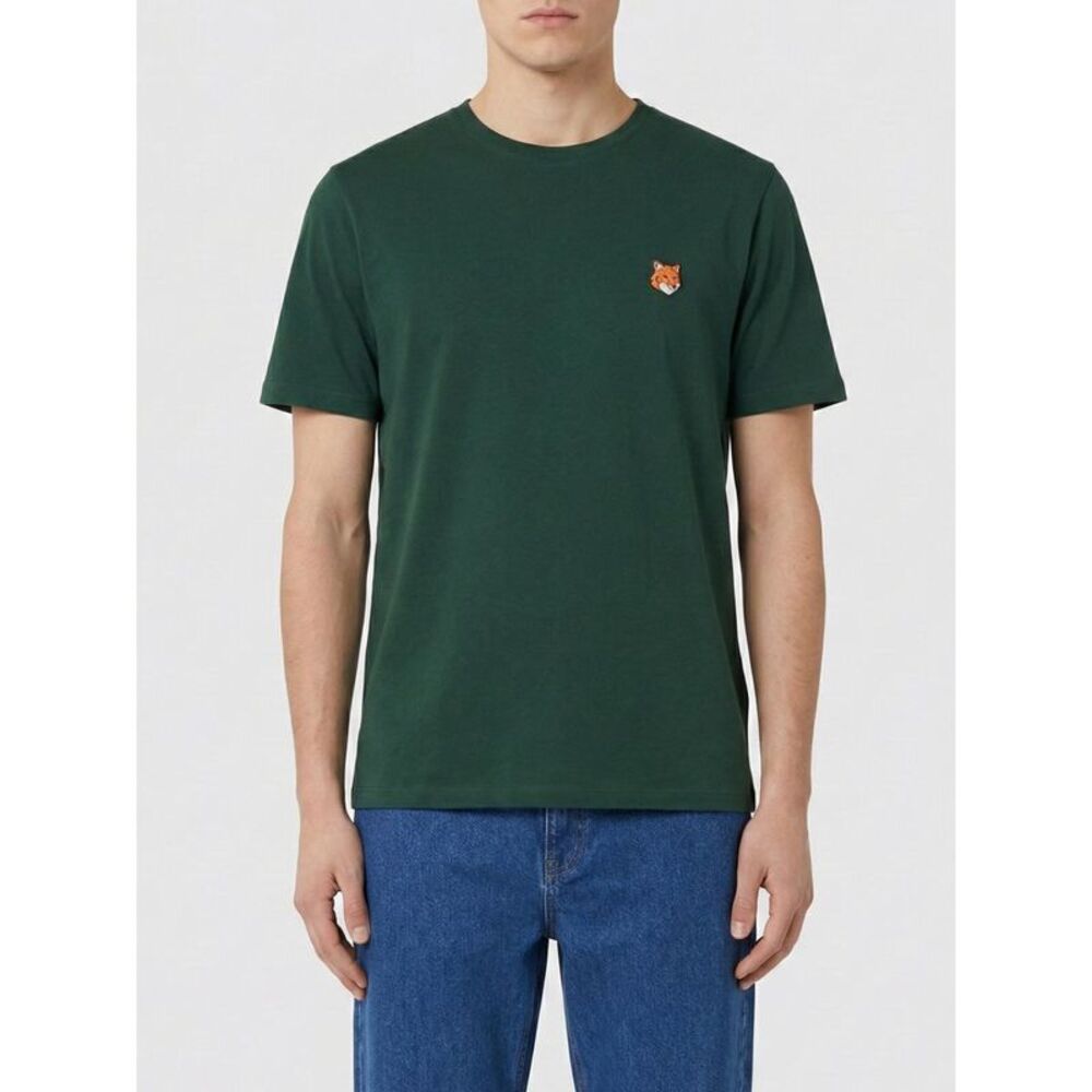 Maison Kitsune T-Shirt Men Green